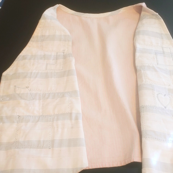 VTG Handmade Vest Country Farm Animals Button Patchwork Applique Cottagecore - Picture 10 of 12